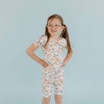 2pc Short Sleeve Pajama Set - Autumn