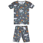 2pc Short Sleeve Pajama Set - Bengal