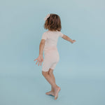 2pc Short Sleeve Pajama Set - Blush