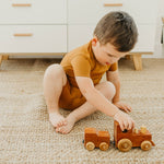 2pc Short Sleeve Pajama Set - Camel