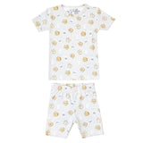 2pc Short Sleeve Pajama Set - Chip