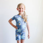 2pc Short Sleeve Pajama Set - Cookie Monster