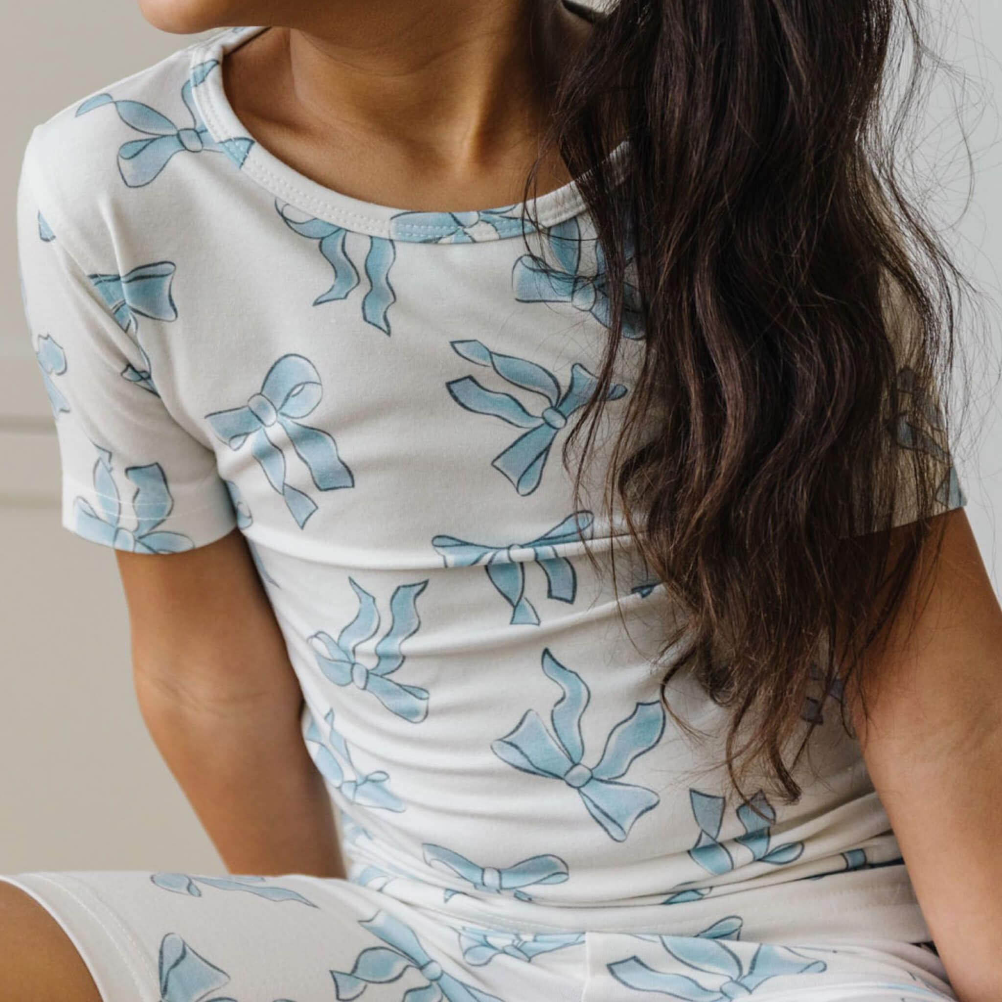 2pc Short Sleeve Pajama Set - Daphne