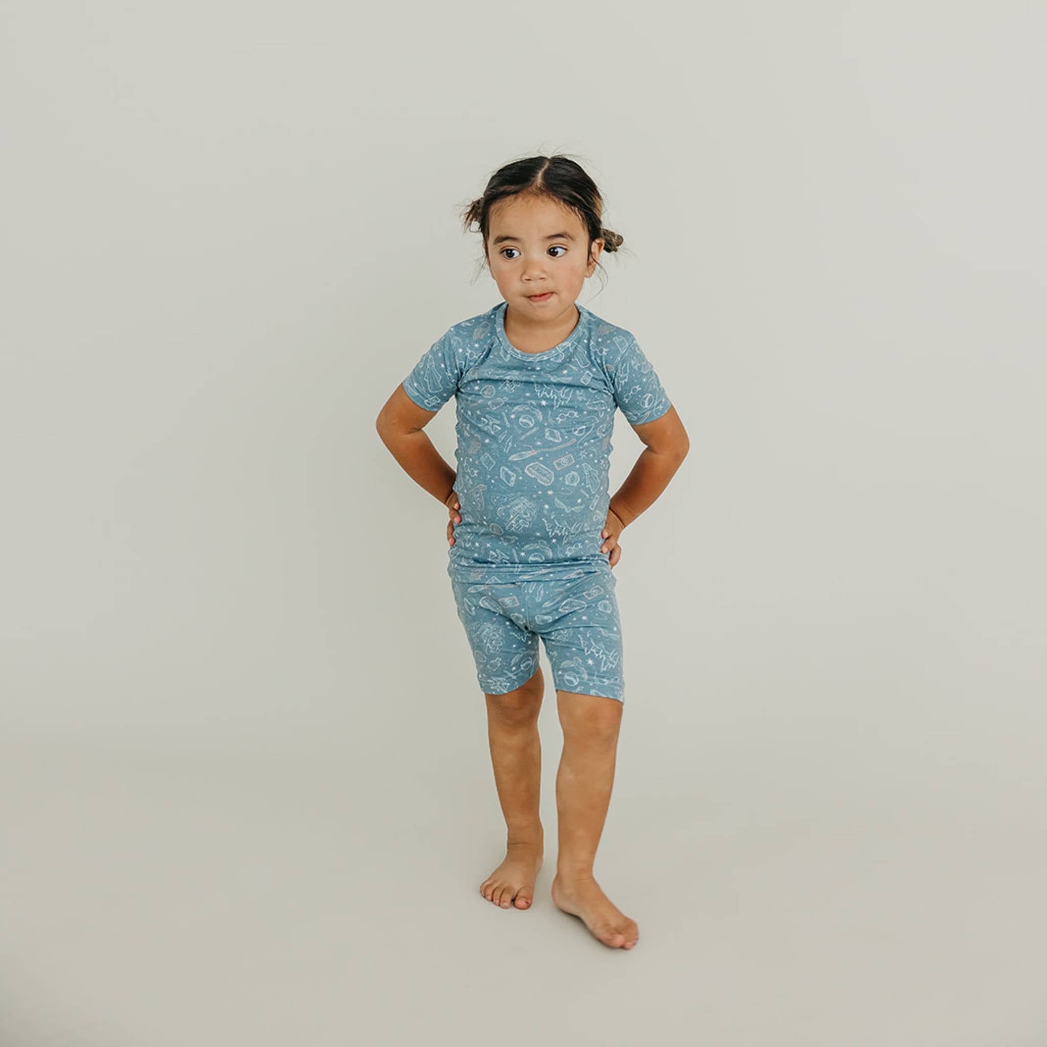 2pc Short Sleeve Pajama Set - Hogwarts
