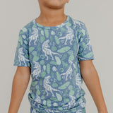 2pc Short Sleeve Pajama Set - Jurassic Park
