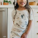 2pc Short Sleeve Pajama Set - Montana