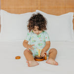 2pc Short Sleeve Pajama Set - Oscar the Grouch