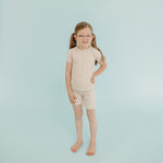 2pc Short Sleeve Pajama Set - Sandy