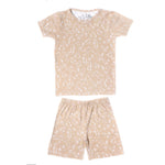 2pc Short Sleeve Pajama Set - Sandy