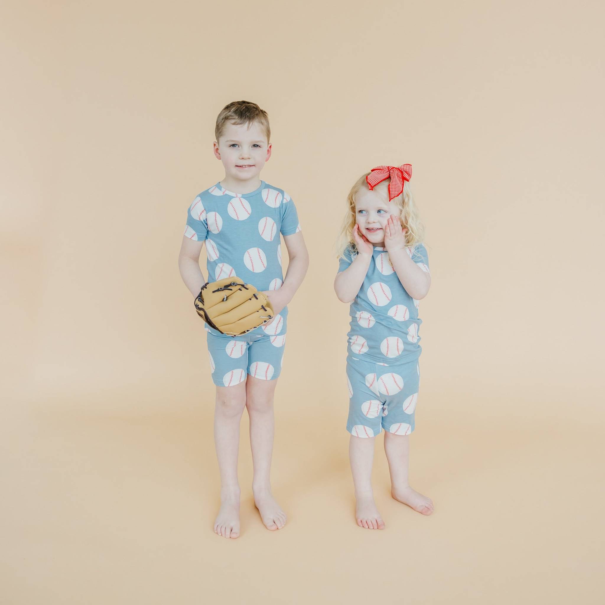 2pc Short Sleeve Pajama Set - Slugger