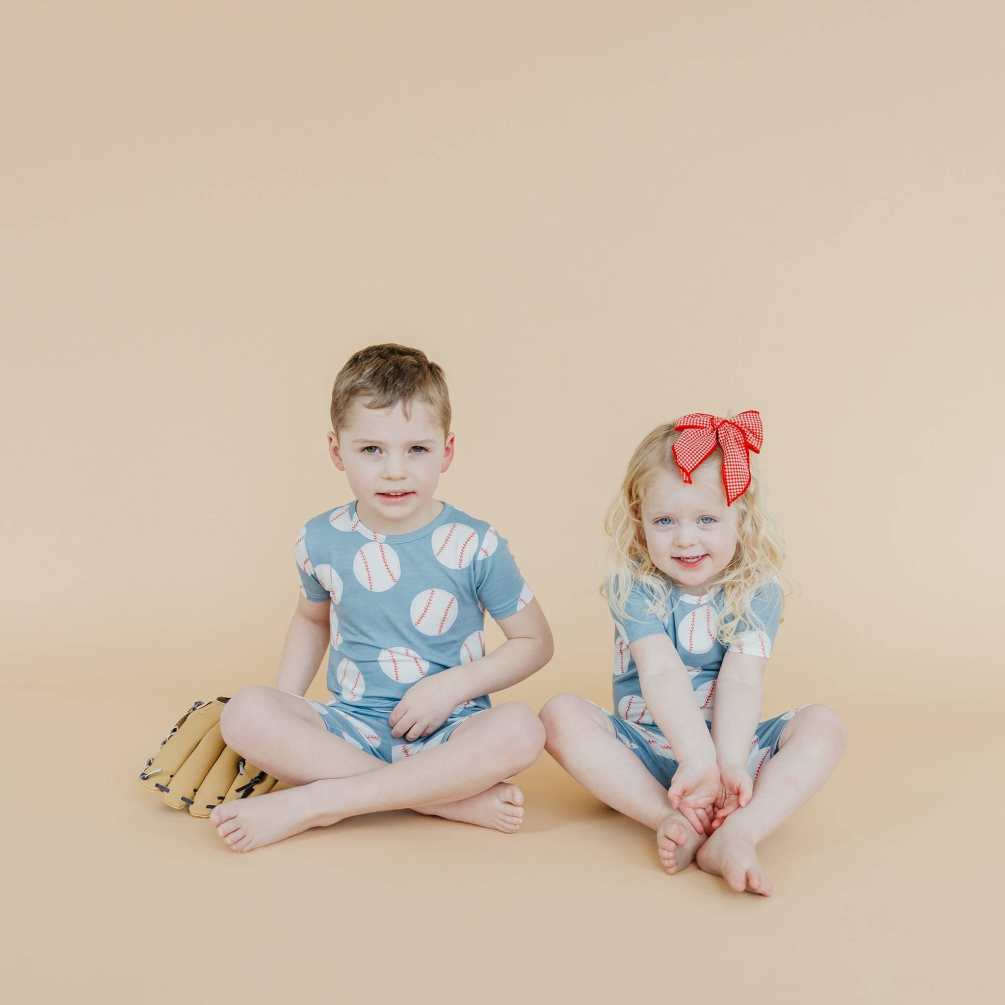 2pc Short Sleeve Pajama Set - Slugger