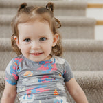 2pc Short Sleeve Pajama Set - Super Grover