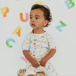 2pc Short Sleeve Pajama Set - Webster