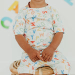 2pc Short Sleeve Pajama Set - Webster