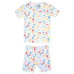 2pc Short Sleeve Pajama Set - Webster