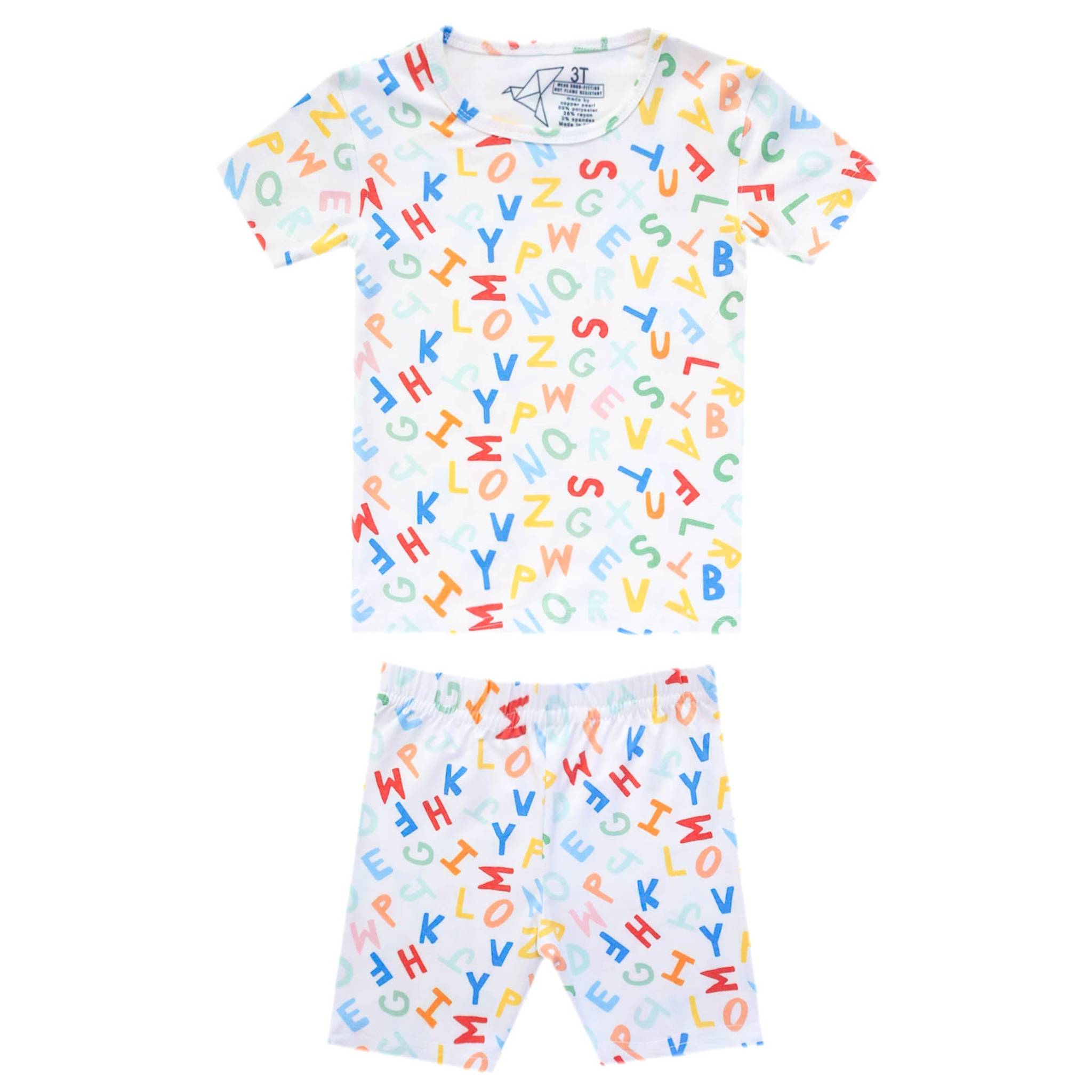 2pc Short Sleeve Pajama Set - Webster