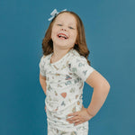 2pc Short Sleeve Pajama Set - Wizarding World