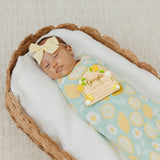 3D Acrylic Wooden Announcement Sign - Happy Lemon