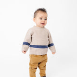 Sweater Crew - Navy Stripe