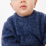 Bubble Sweater - Navy