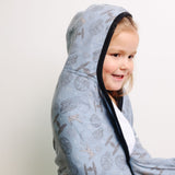 Premium Big Kid Hooded Towel - Starships