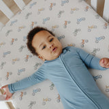 Premium Knit Fitted Crib Sheet - Ryder