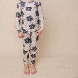 2pc Long Sleeve Pajama Set - Gemma In Tan