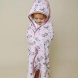 Premium Baby Knit Hooded Towel - Minnie Mouse