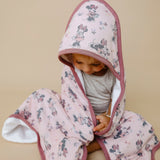 Premium Baby Knit Hooded Towel - Minnie Mouse