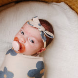 Ribbon Baby Bow - Gemma In Tan