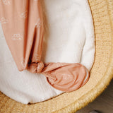 Newborn Knotted Gown - Cooper