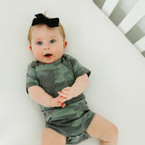 Short Sleeve Bodysuit - Hunter