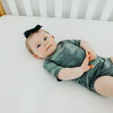 Short Sleeve Bodysuit - Hunter