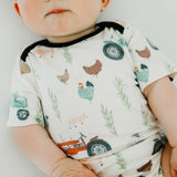Short Sleeve Bodysuit - Jo