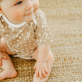 Short Sleeve Bodysuit - Fawn