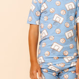2pc Short Sleeve Pajama Set - Dunk