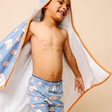 Premium Big Kid Hooded Towel - Dunk
