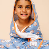 Premium Big Kid Hooded Towel - Dunk