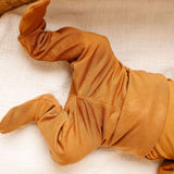 Footed Baby Pants - Camel