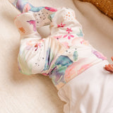 Footed Baby Pants - Bloom