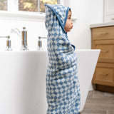 Premium Baby Knit Hooded Towel - Miles