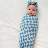 Knit Swaddle Blanket - Miles
