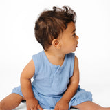 Snap Romper - Robin