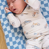 Premium Knit Diaper Changing Pad Cover - Miles