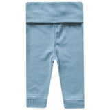 Rib Knit Baby Pants - Atlantic