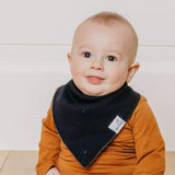 Baby Bandana Bibs - Black Basics