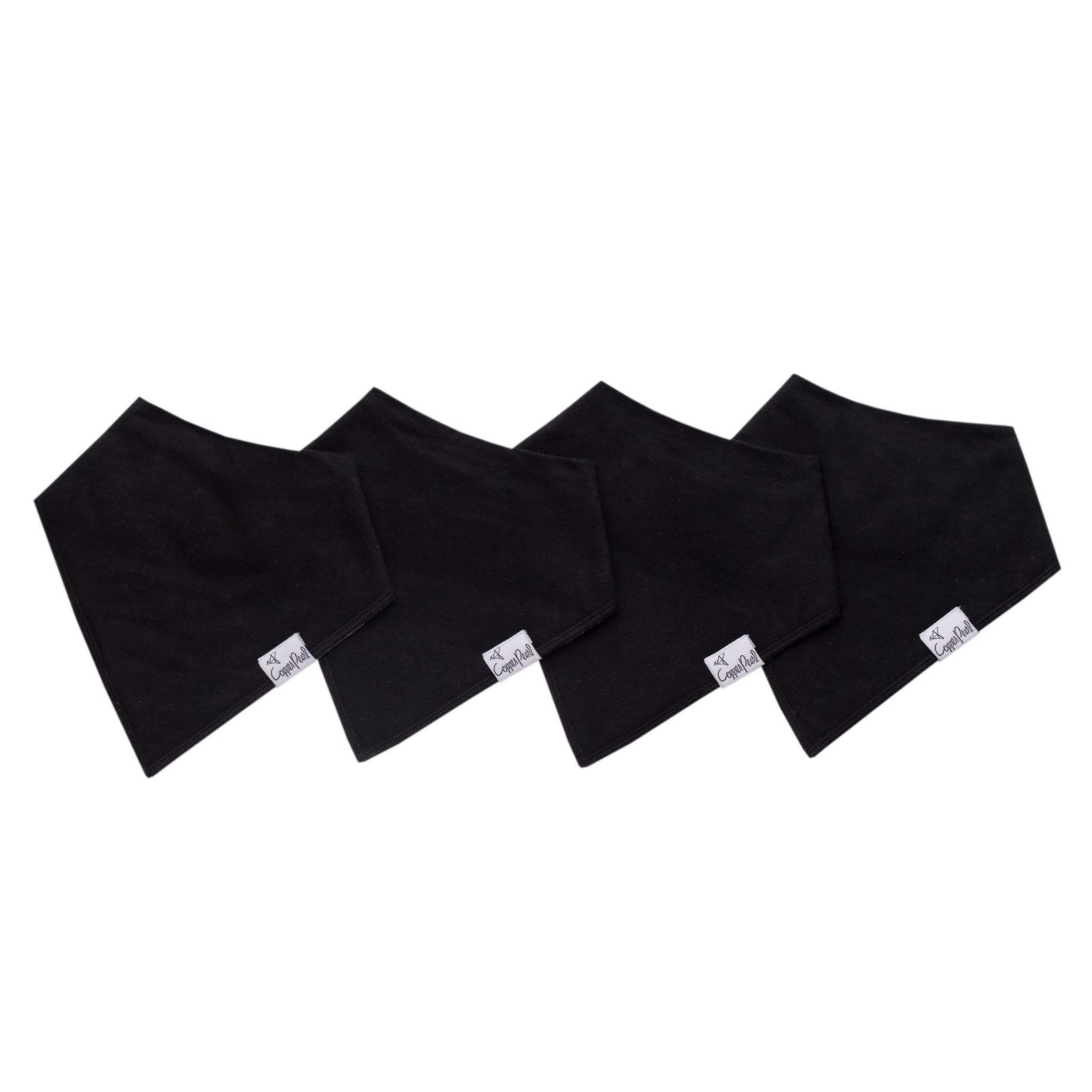 Baby Bandana Bibs - Black Basics