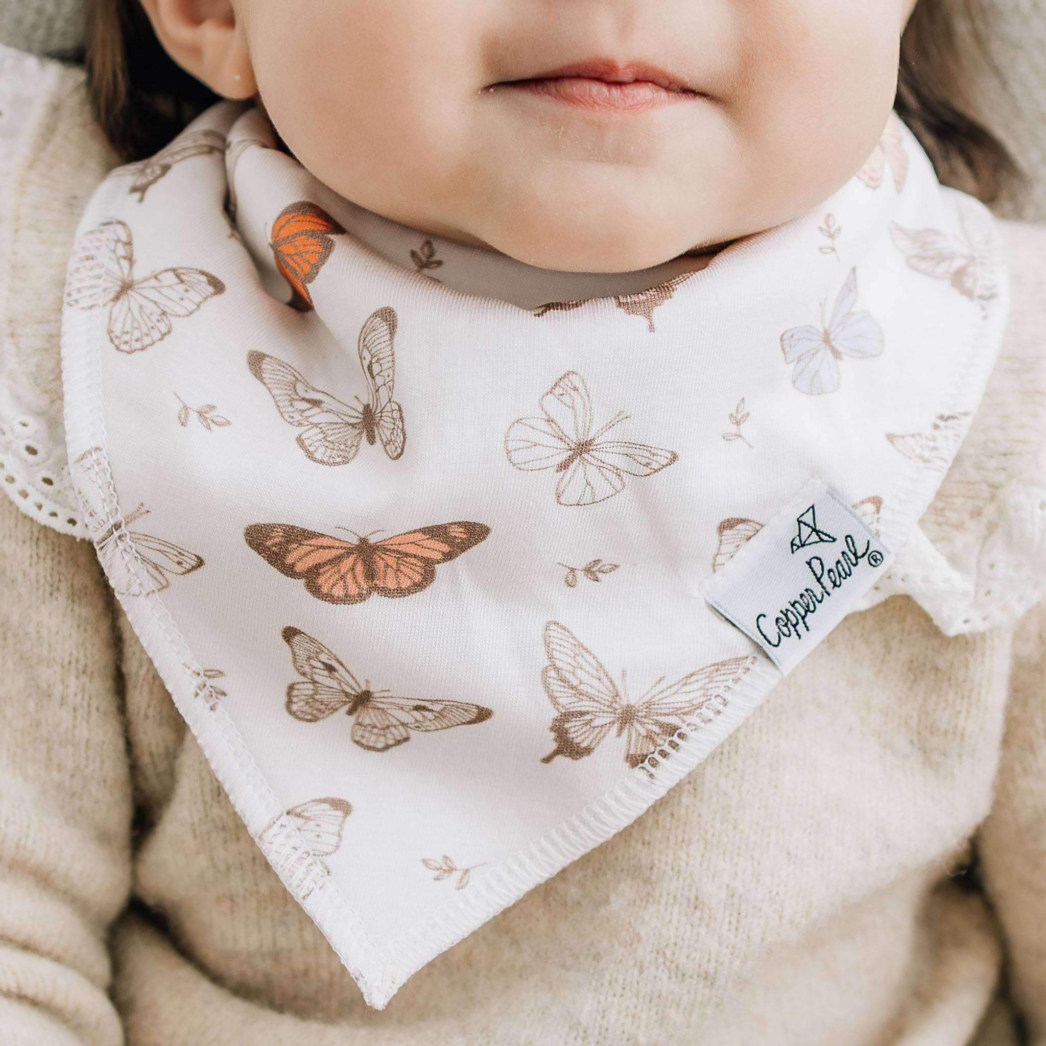 Baby Bandana Bibs - Flora