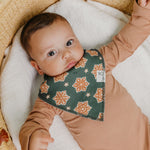 Baby Bandana Bibs - Gingerbread