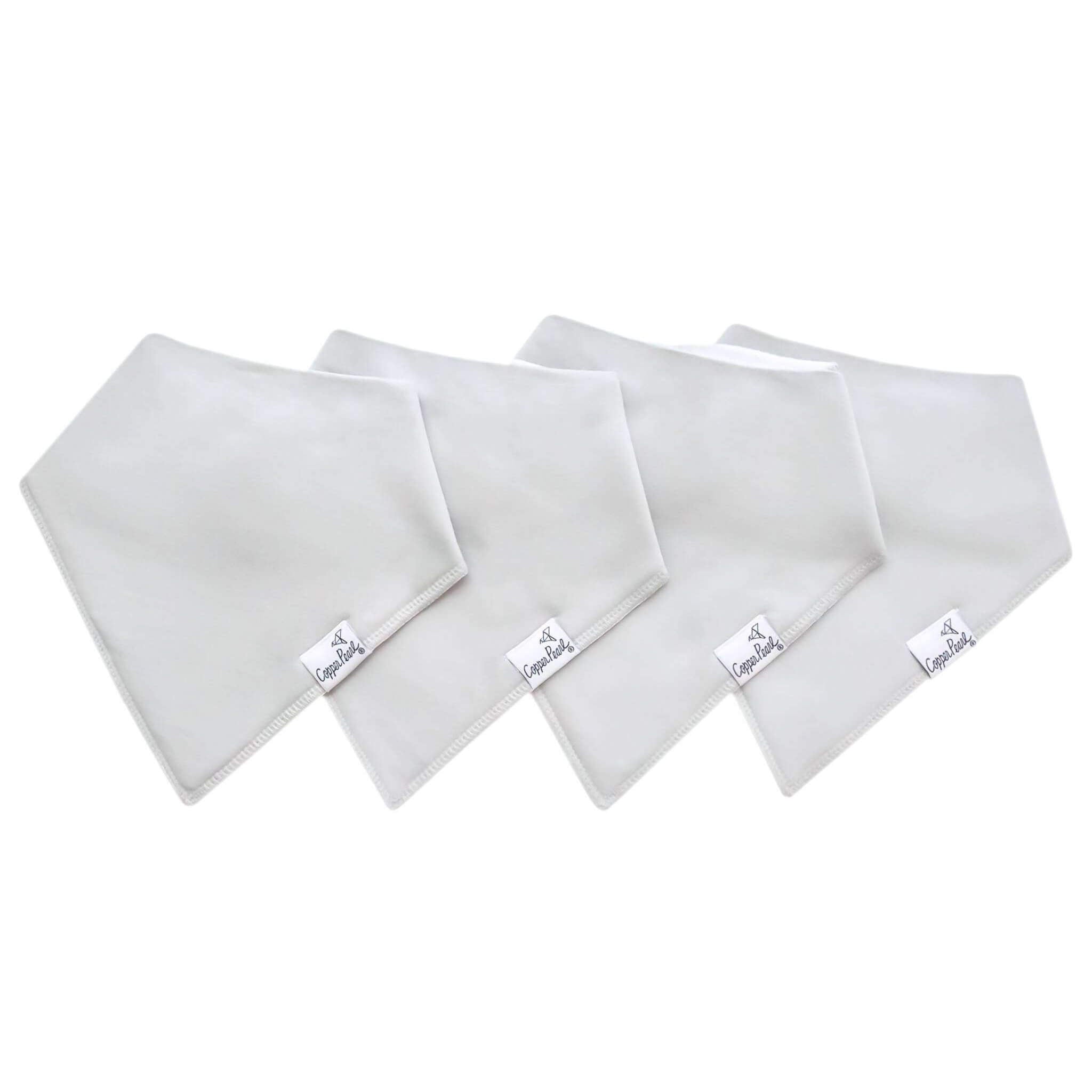 Baby Bandana Bibs - Grey Basics